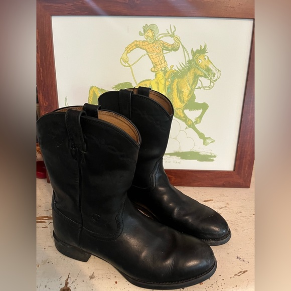 Ariat Other - Ariat Black Roper Boots Size 12 D